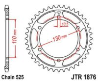 CREMALHEIRA JTR1876-45D