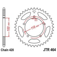 CREMALHEIRA JTR464-44D KAWASAKI KX60