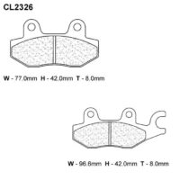 PASTILHAS TRAVAO CL 2326ATV