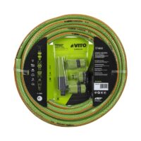 KIT REGA COMPLETO COM MANGUEIRA VITO 15MM - 5/8" 15M