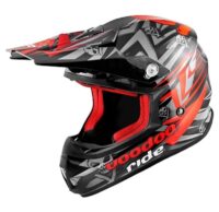 CAPACETE CROSS VOODOO RIDE ICON RED SC15