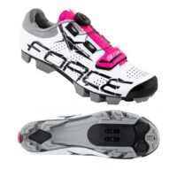 SAPATOS CICLISMO MTB FORCE CRYSTAL LADY BR/ROSA 38