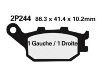 PASTILHAS TRAVAO NISSIN 2P244ST