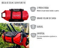 BOLSA GUIADOR ZEFAL ADVENTURE F10 VERMELHO