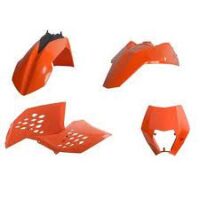 PLASTICOS KTM EXC/F/XCW/XCFW 08-11 OEM PS