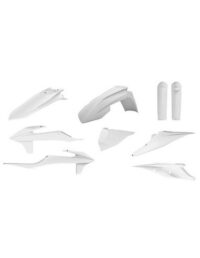 PLASTICOS KTM EXC/EXCF 2020 BRANCO PS FULL