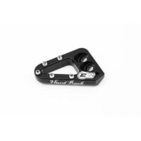 APOIO/BASE PEDAL TRAVAO KTM/HUSQVARNA ALUMINIO PRETO S3