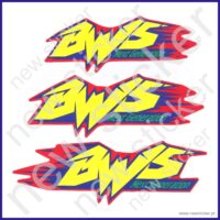 AUTOCOLANTES YAMAHA BWS NG NEW STICKER 052 AMARELO