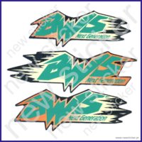AUTOCOLANTES YAMAHA BWS NG NEW STICKER 051 VERDE