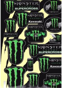 AUTOCOLANTES MONSTER STICKER 2043