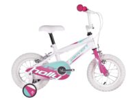 BICICLETA MTB 12" ELEVEN HOLLY 120 BRANCO/ROSA