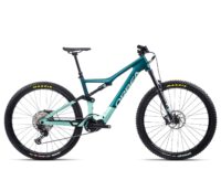 BICICLETA ELETRICA MTB 29 ORBEA RISE M20 OCEANO/VERDE M