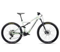 BICICLETA ELETRICA MTB 29 ORBEA RISE M-TEAM BRANCO/VERDE M