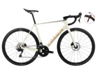BICICLETA ESTRADA ORBEA ORCA M35 BRANCO/BURGUNDY 53