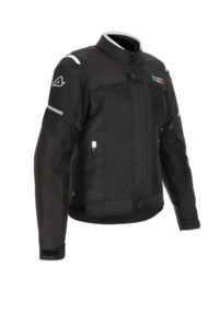 BLUSAO SENHORA ACERBIS CE ON ROAD RUBY PRETO/BRANCO L