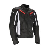 BLUSAO ACERBIS CE X-MAT PRETO/VERMELHO