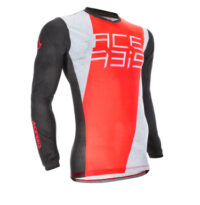 CAMISOLA ACERBIS MX J-TRACK ONE BR/VERM XXL