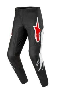 CALÇAS ALPINESTARS FLUID LUCENT PRETO/BRANCO