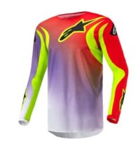 CAMISOLA ALPINSTARS FLUID LUCENT VERMELHO/BRANCO