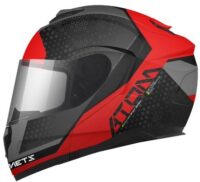 CAPACETE MOTO MT ATOM SV ADVENTURE VERMELHO MATE