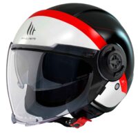 CAPACETE MOTO MT VIALE SV S 68 UNIT (ECE22.06) VERMELHO MATE