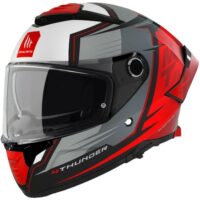 CAPACETE MOTO MT THUNDER 4 SV PENTAL (ECE22.06) VERM MATE