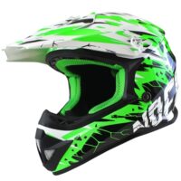 CAPACETE CROSS CRIANÇA NOEND CRACKED VERDE YL