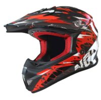 CAPACETE CROSS CRIANÇA NOEND CRACKED VERMELHO YM