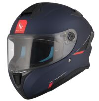 CAPACETE MOTO MT TARGO S SOLID AZUL MATE