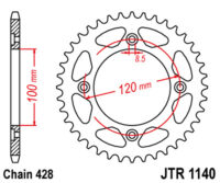 CREMALHEIRA JTR1140-54D
