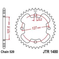 CREMALHEIRA JTR1480-38D ATV POLARIS 500