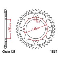 CREMALHEIRA JTR1874-56D