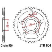CREMALHEIRA JTR604-44D HONDA CRM125