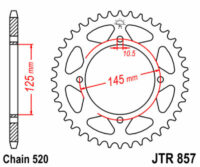 CREMALHEIRA JTR857-40D