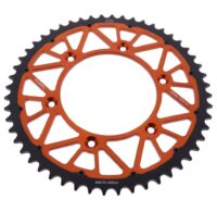 CREMALHEIRA JTX897-52D (KTM) AÇO/ALUMINIO JT TWINSTAR LARANJA