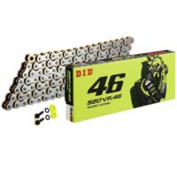 CORRENTE MOTO DID 520VR46 X-RING 520 112E C/ORINGS