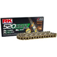CORRENTE MOTO RK X-RING 520 XSO2 96E DOURADA