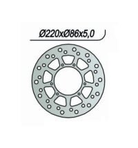 DISCO TRAVAO TRAS YA XT600 95-01 NG059