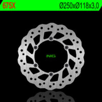 DISCO TRAVAO ONDULADO NG 675X
