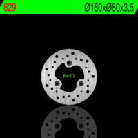 DISCO TRAVAO NG 629 Ø160 x Ø60 x 3.5