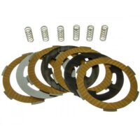 DISCOS EMBRAIAGEM FERODO+SEPARADORES PIAGGIO APE 50 6FEDERN