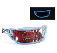 FAROLIM TRASEIRO PEUGEOT SPEEDFIGHT C/ LED AZUL TNT 204329B