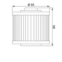 FILTRO OLEO MEIWA Y4001 (=HF145)