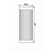 FILTRO OLEO MEIWA KT8003 (=HF652)