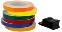 FITA COLA P/ARO MOTO 6MX7MM VICMA VERDE FLUO