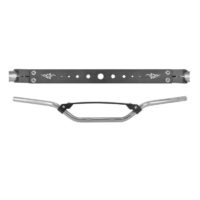 HASTE GUIADOR MOTO CROSS C/TRAV. TNT HIGHWAY CINZA GU07A