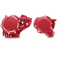 KIT PROTEÇOES MOTO ACERBIS X-POWER GASGAS EC300 VERMELHO