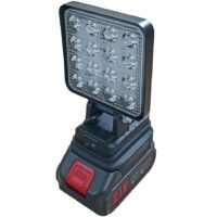 LANTERNA TRABALHO LED C/BATERIA AMOVIVEL 6500K 27W LEO