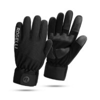 LUVAS CICLISMO CRIANÇA INVERNO ROGELLI ALTA PRETO 152-164