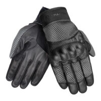 LUVAS MOTO OXFORD SPARTAN AIR PRETO/CINZA